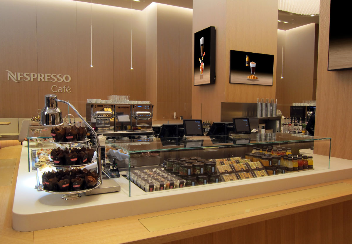 Nespresso cafe sales